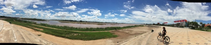 vientiane mekong cycle path