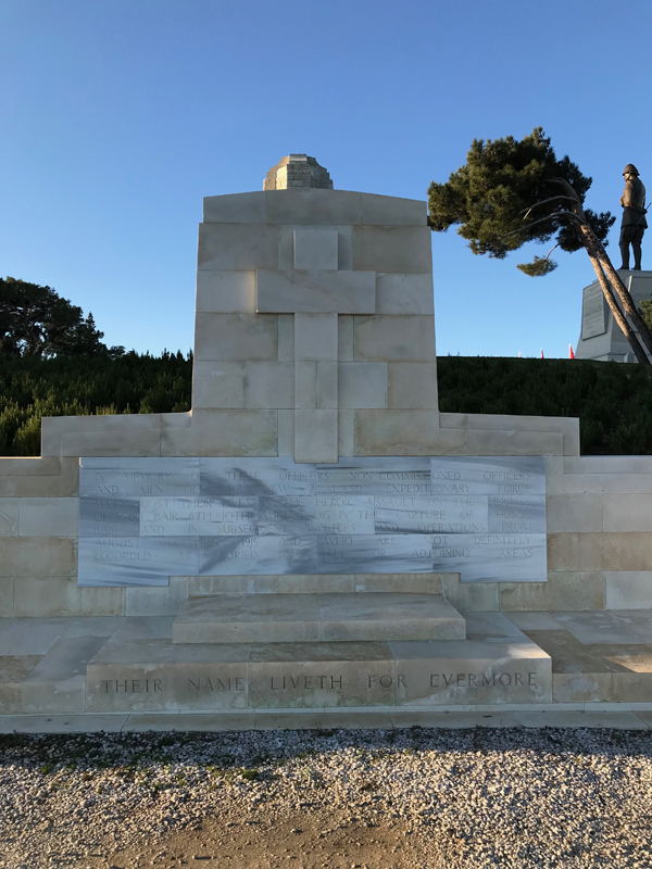 Chunuk Bair MIA Memorial